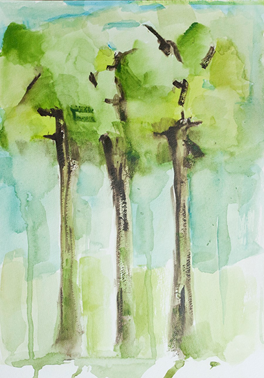 S3 Trees in spring image